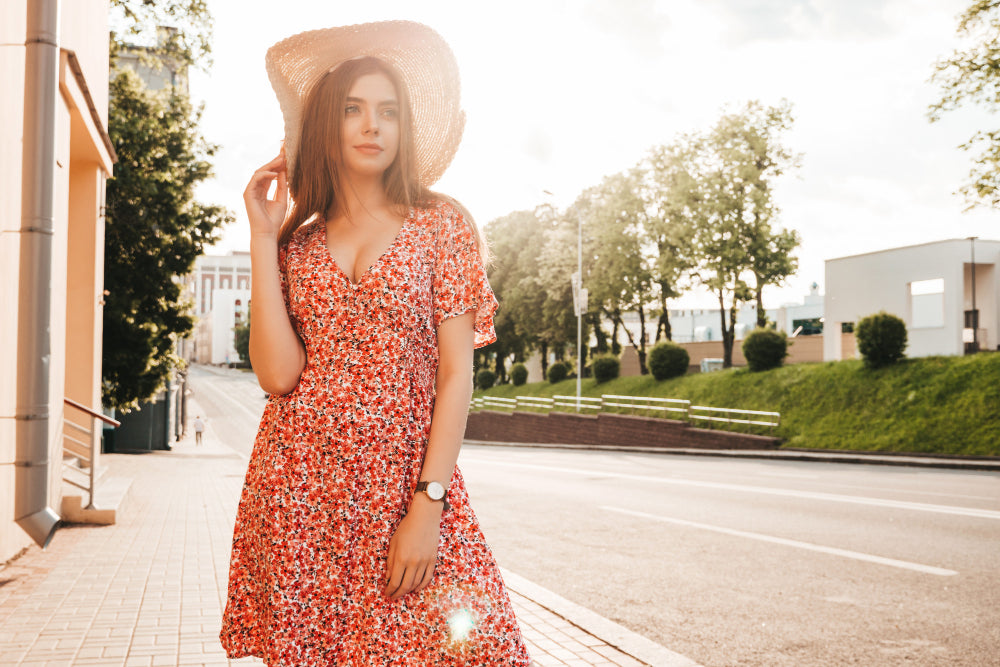 Donna shops perfect summer dress