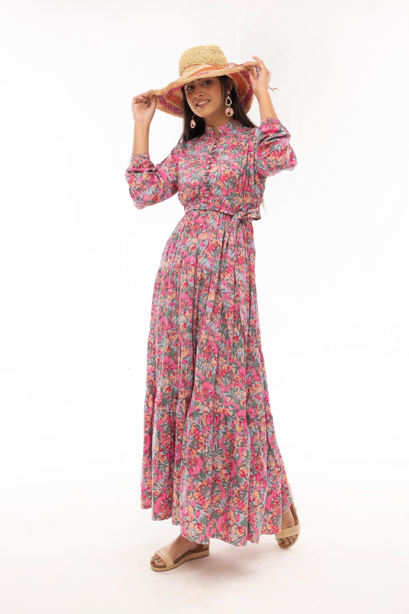 Summer Garden Maxi Dress