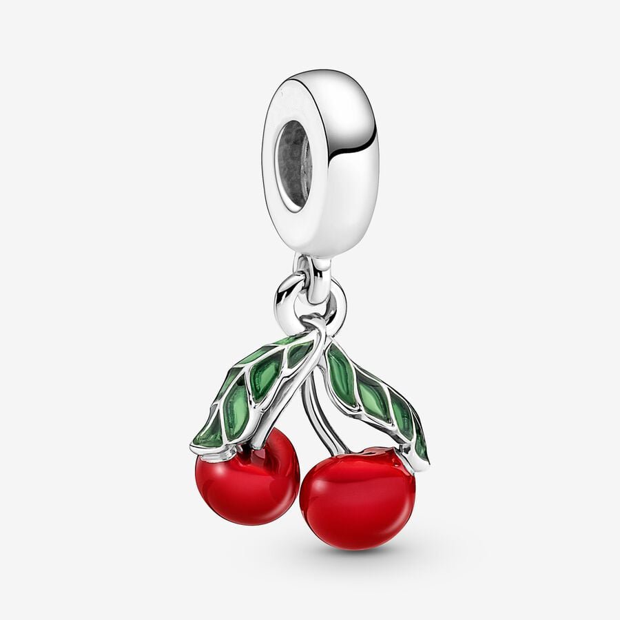 Cherry Fruit Dangle Charm