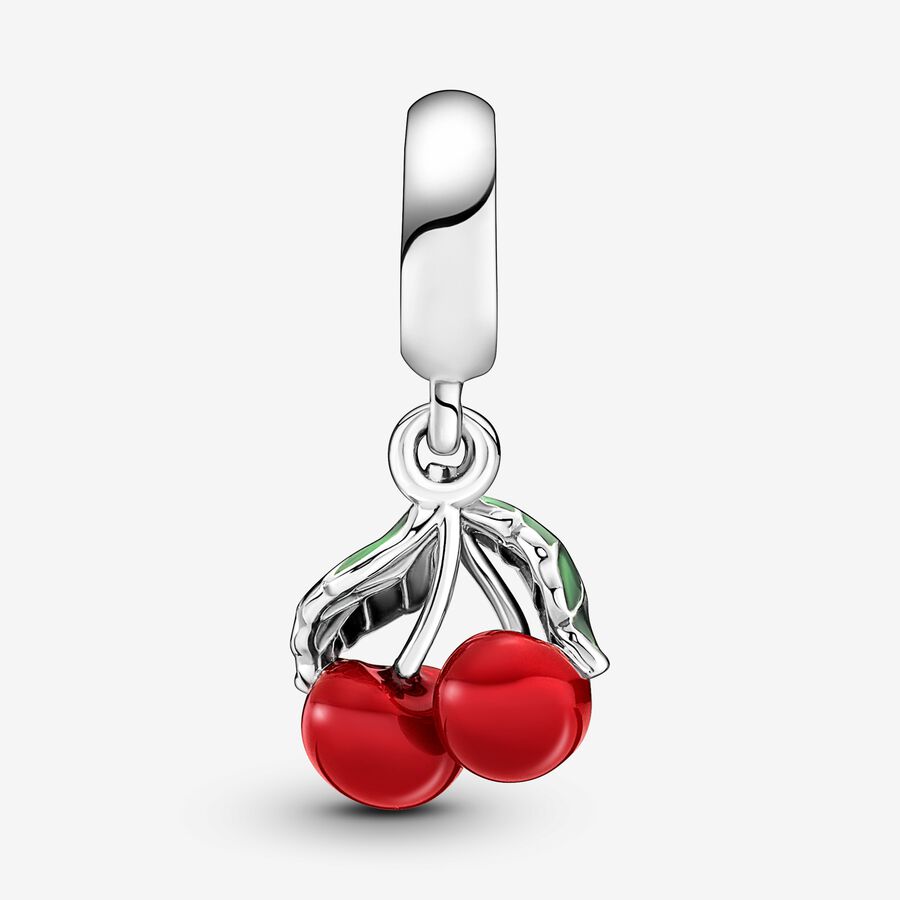 Cherry Fruit Dangle Charm