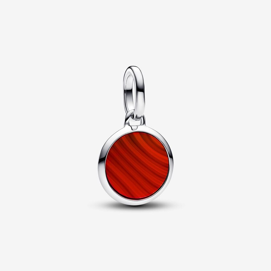 Red Murano Glass Dangle Charm